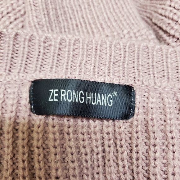 Ze Rong Huang Cropped Sweater S - Picture 3 of 3